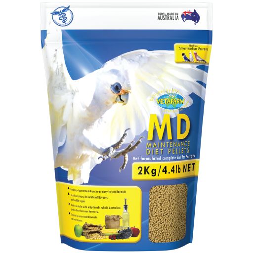 Vetafarm Maintenance Diet Parrot Pellet for Birds