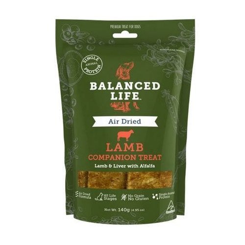 Balanced Life Companion Dog Treats (Lamb & Liver with Alfalfa)