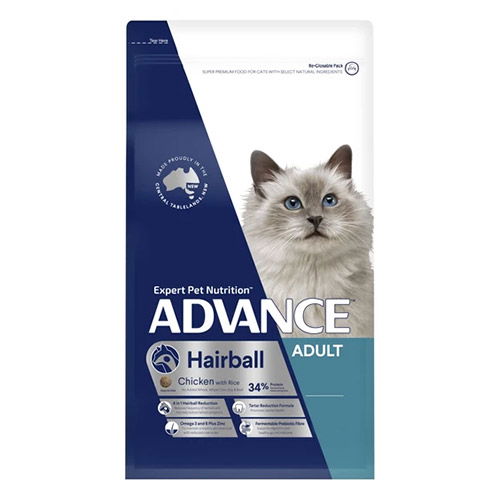 Advance Hairball Chicken With Rice Adult Cat Dry Food