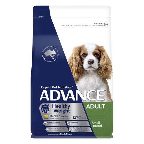 Advance Healthy Weight Small Breed Dog Dry Food (Chicken & Rice)