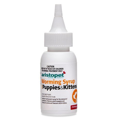 Aristopet Worming Syrup For Puppies/Kittens