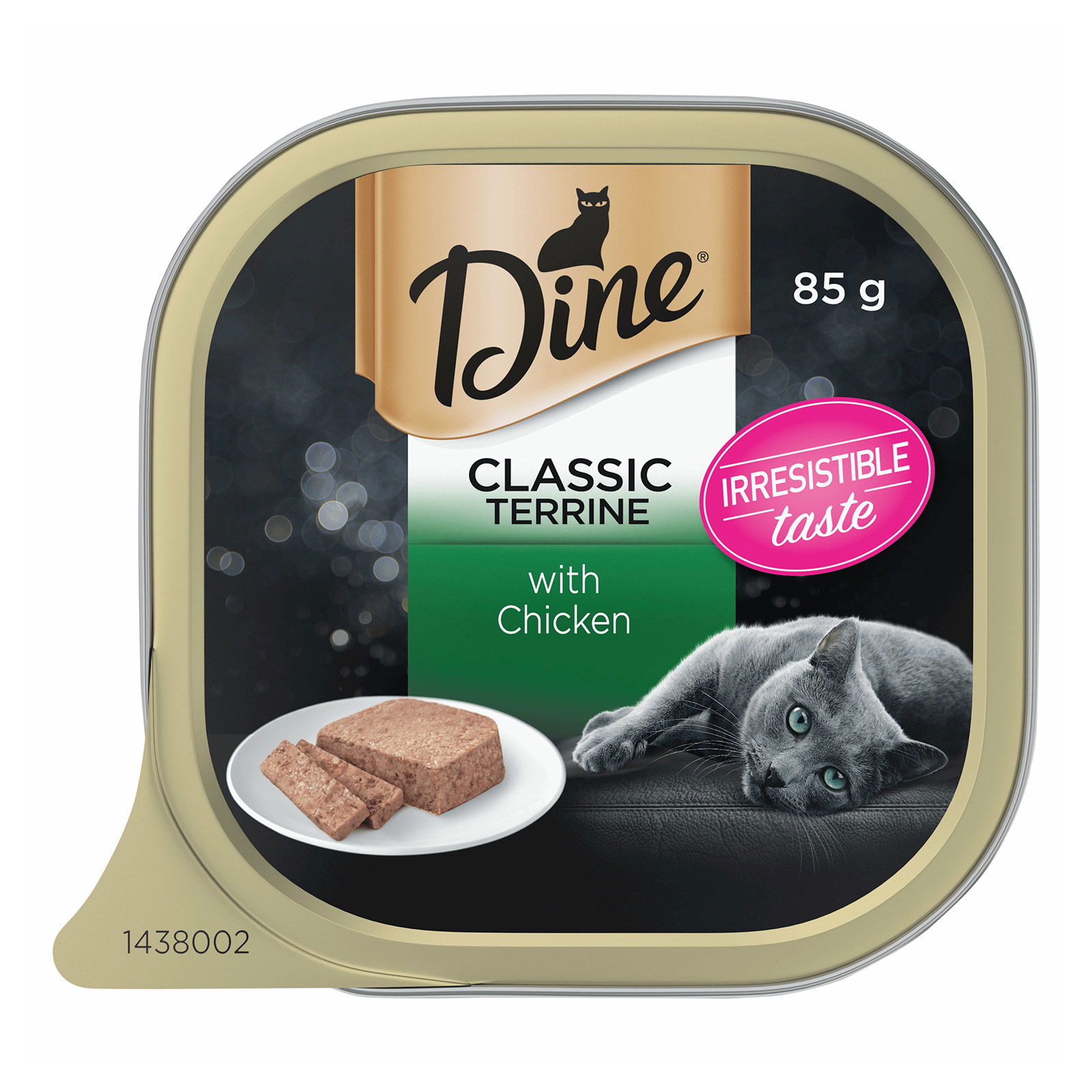 Dine Cat Adult Multipack Classic Terrine Chicken 85g X 7 Cans