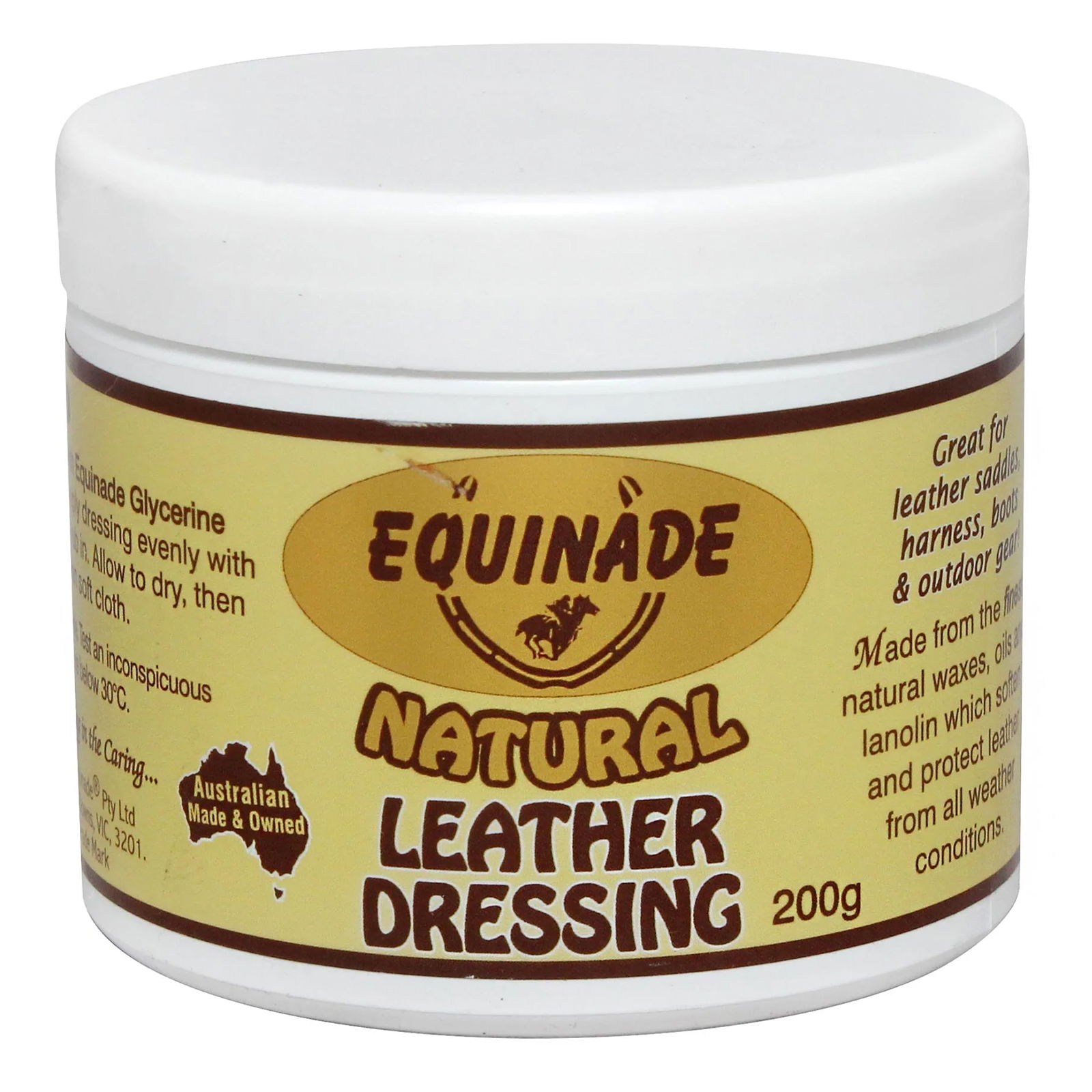 Equinade Natural Leather Dressing for Horses