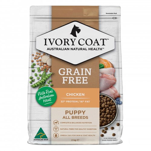 Ivory Coat Grain Free Puppy Dry Food Chicken