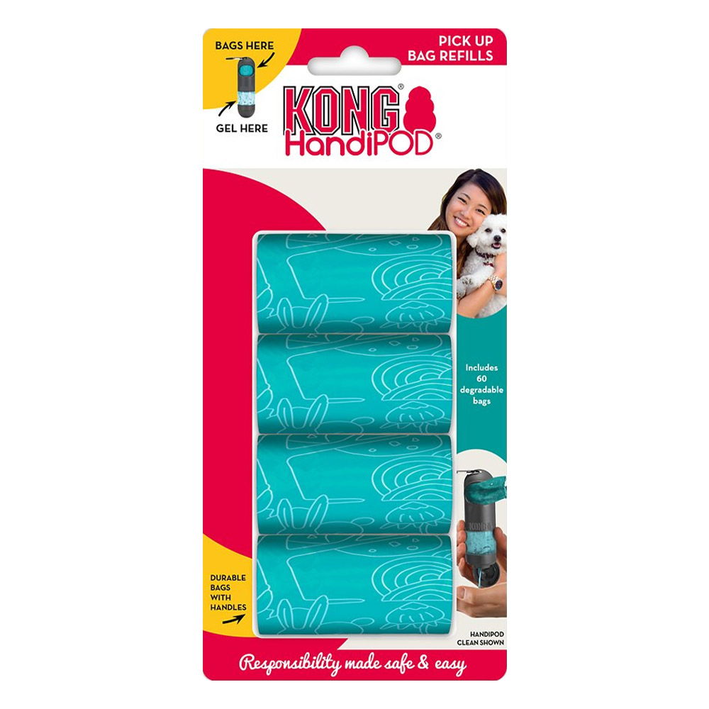 KONG HandiPOD Pick-Up Dog Poop Bag Refills Regular