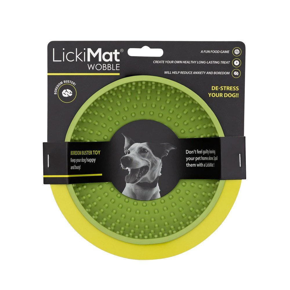 LickiMat Wobble Dog Green