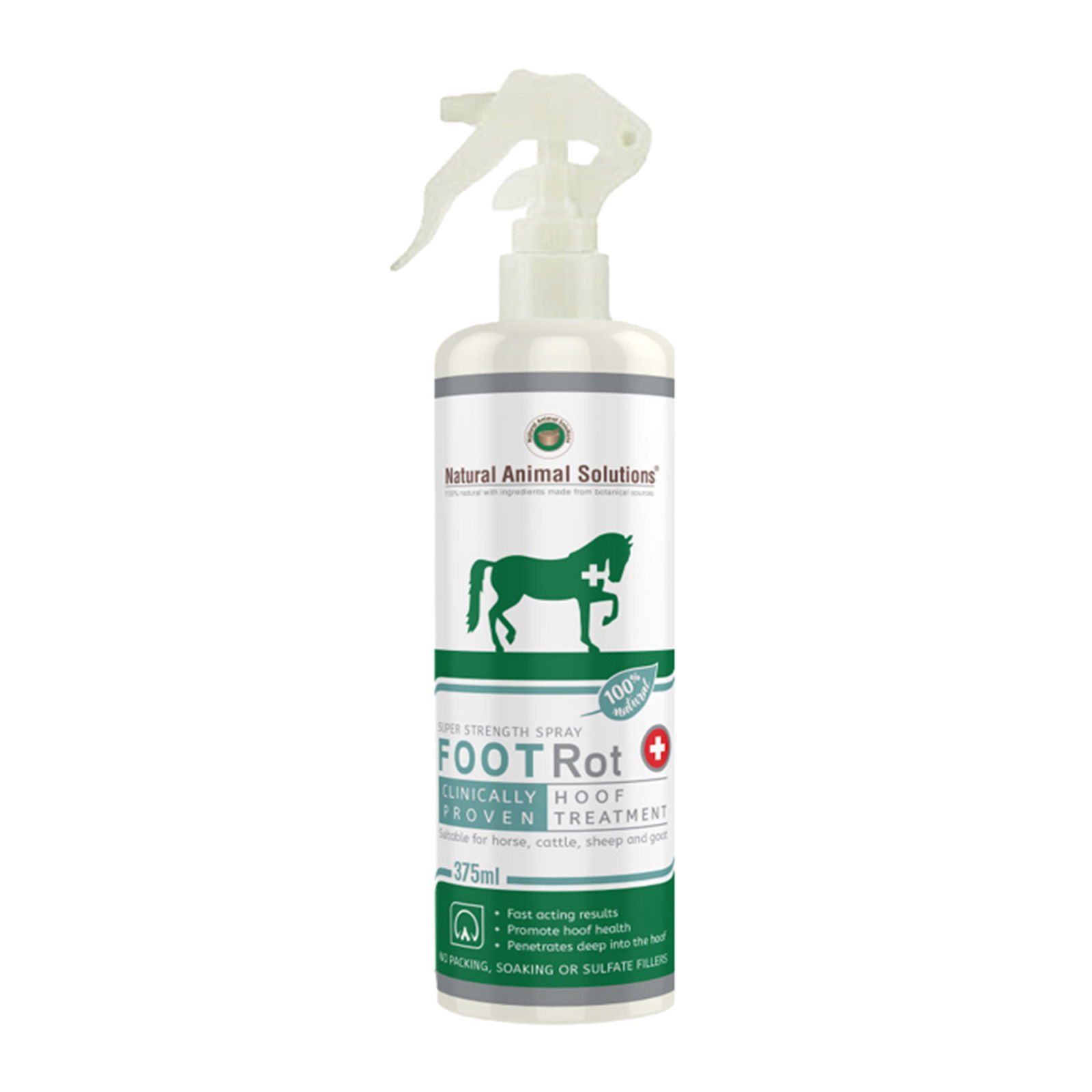 Natural Animal Solutions (NAS) Footrot Hoof Treatment Spray for Horse and Livestock