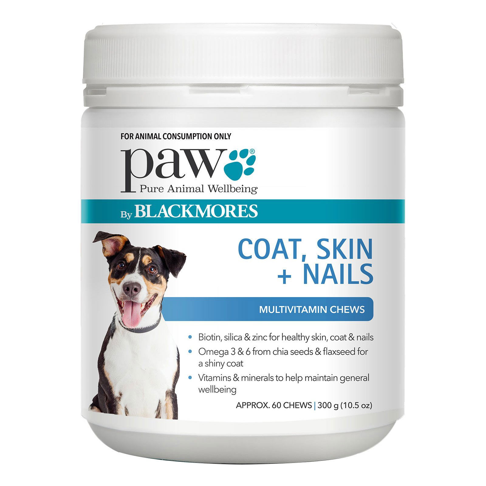 PAW Coat, Skin & Nails Multivitamin Chews 300 gm