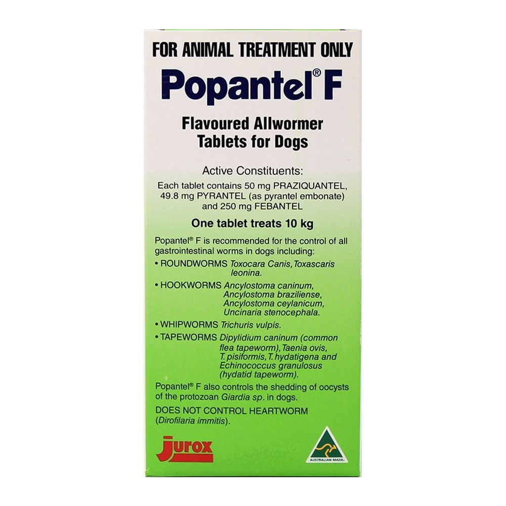 Popantel F Allwormer for Dogs (10 kg)