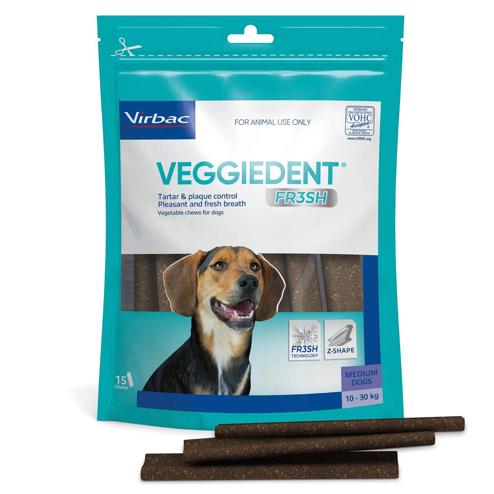 Veggiedent FR3SH Chews Medium