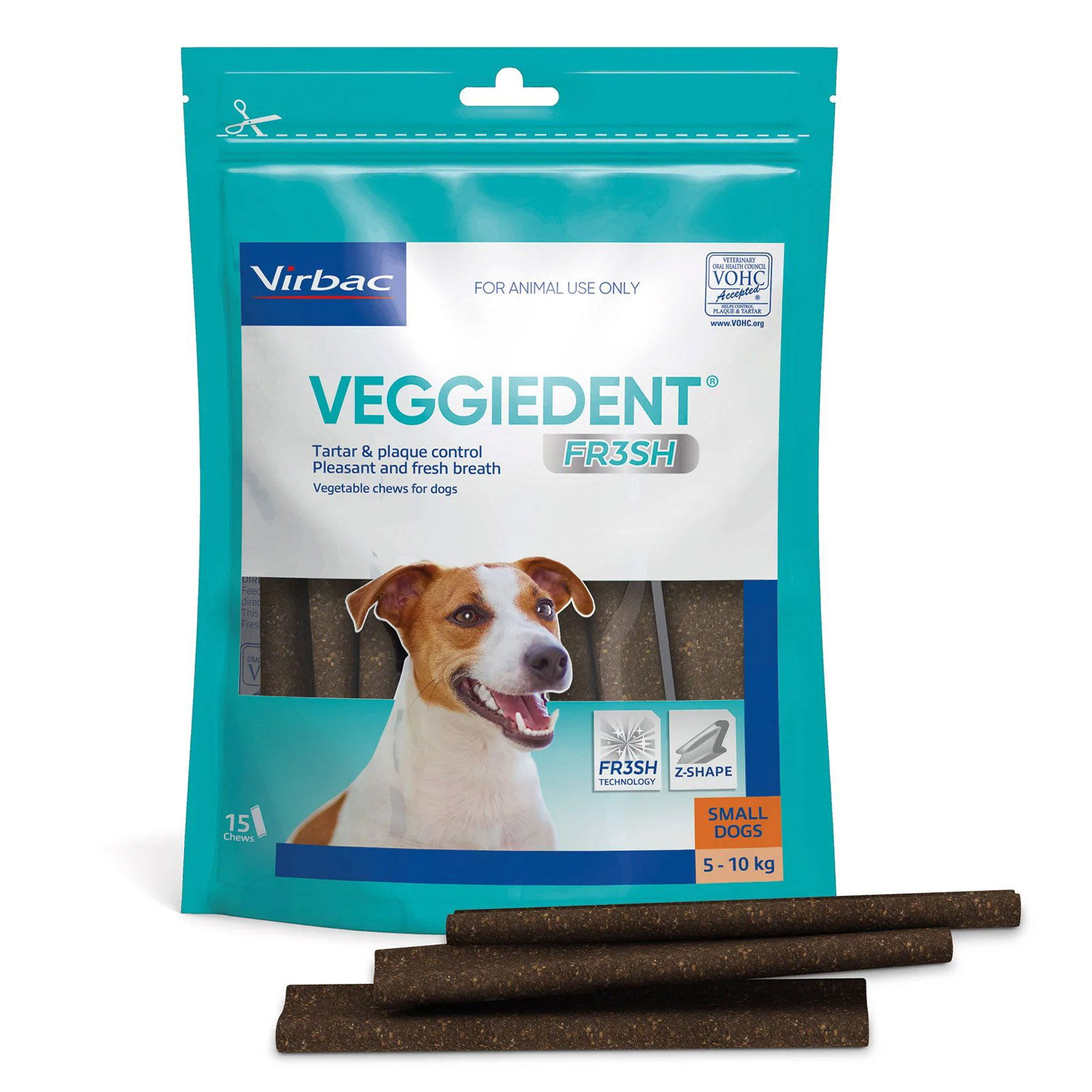 Veggiedent FR3SH Chews Small