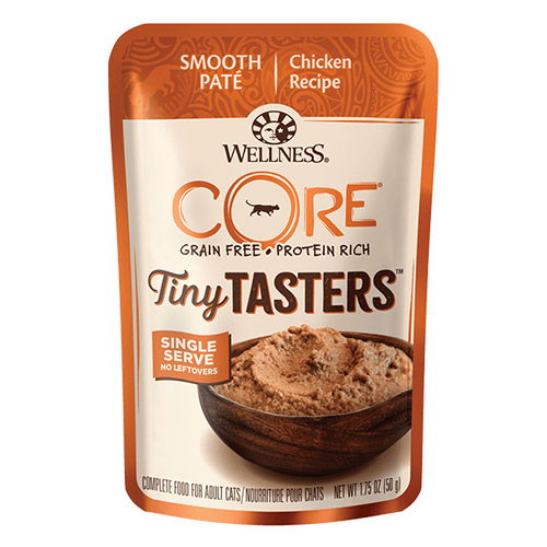 Wellness CORE Tiny Tasters Chicken Pate for Cats 50 gm * 12