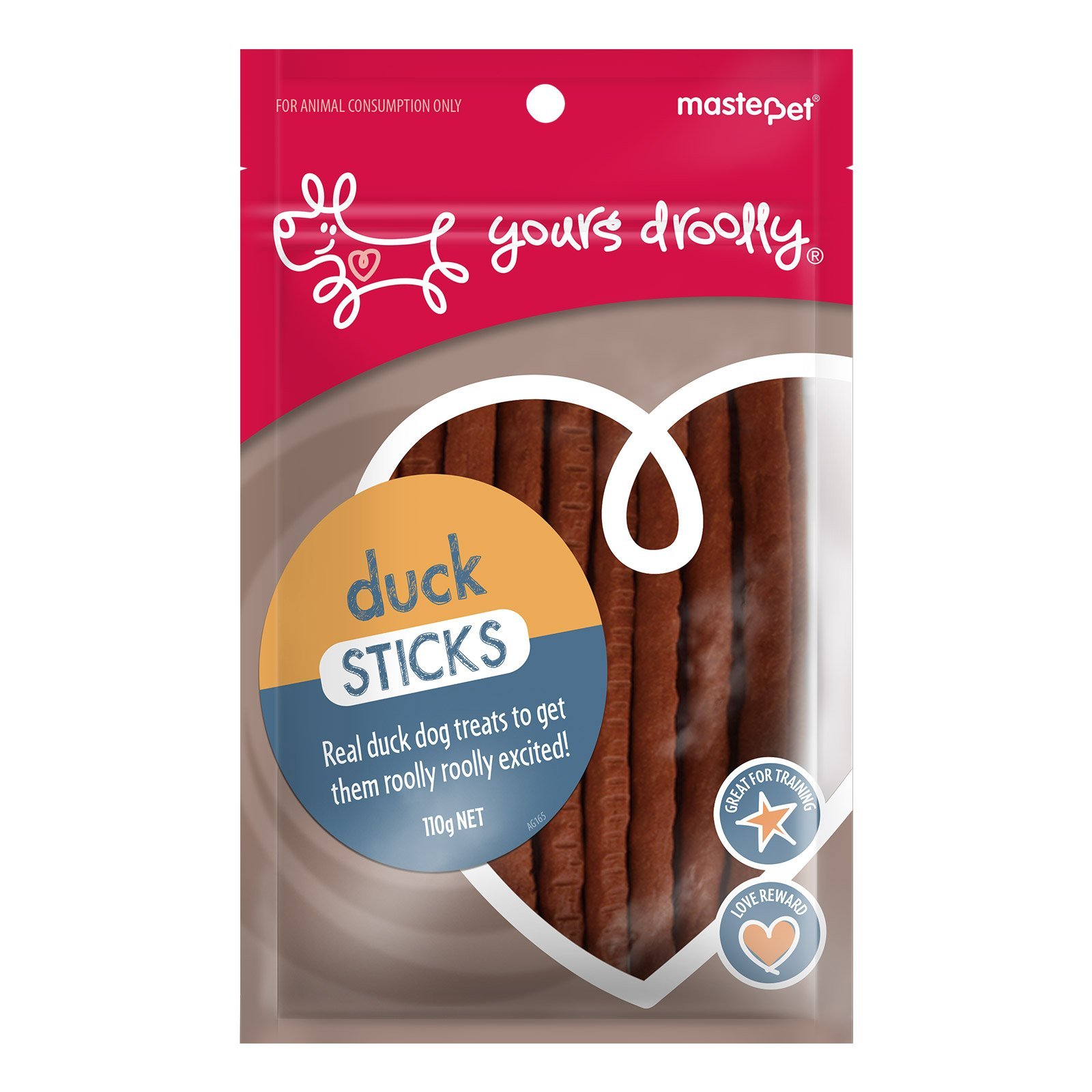 Yours Droolly Duck Sticks Dog Treats 110 Gm