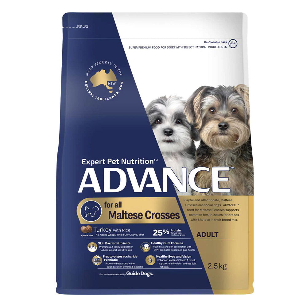 Advance Maltese Cross Adult Dog Dry Food (Turkey & Rice)