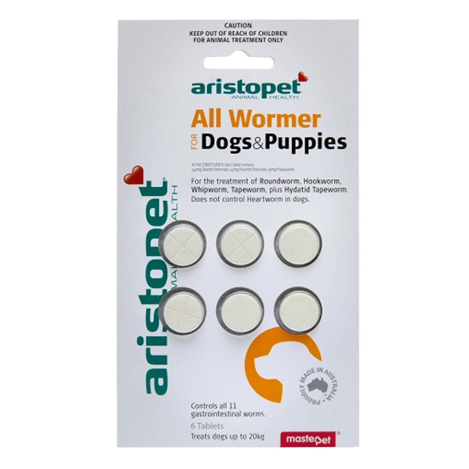 Aristopet Allwormers For Dogs/Puppies