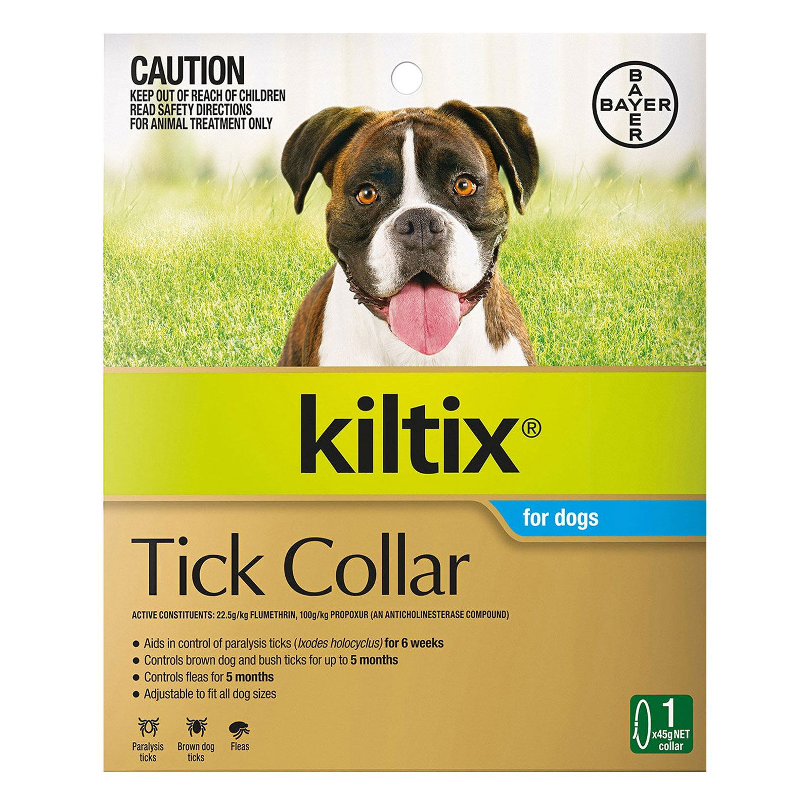 Kiltix Tick Collar For Dogs (Fits For All)